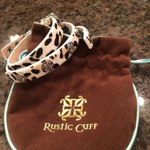 Rustic Cuff skin wrap and single buckle bracelet